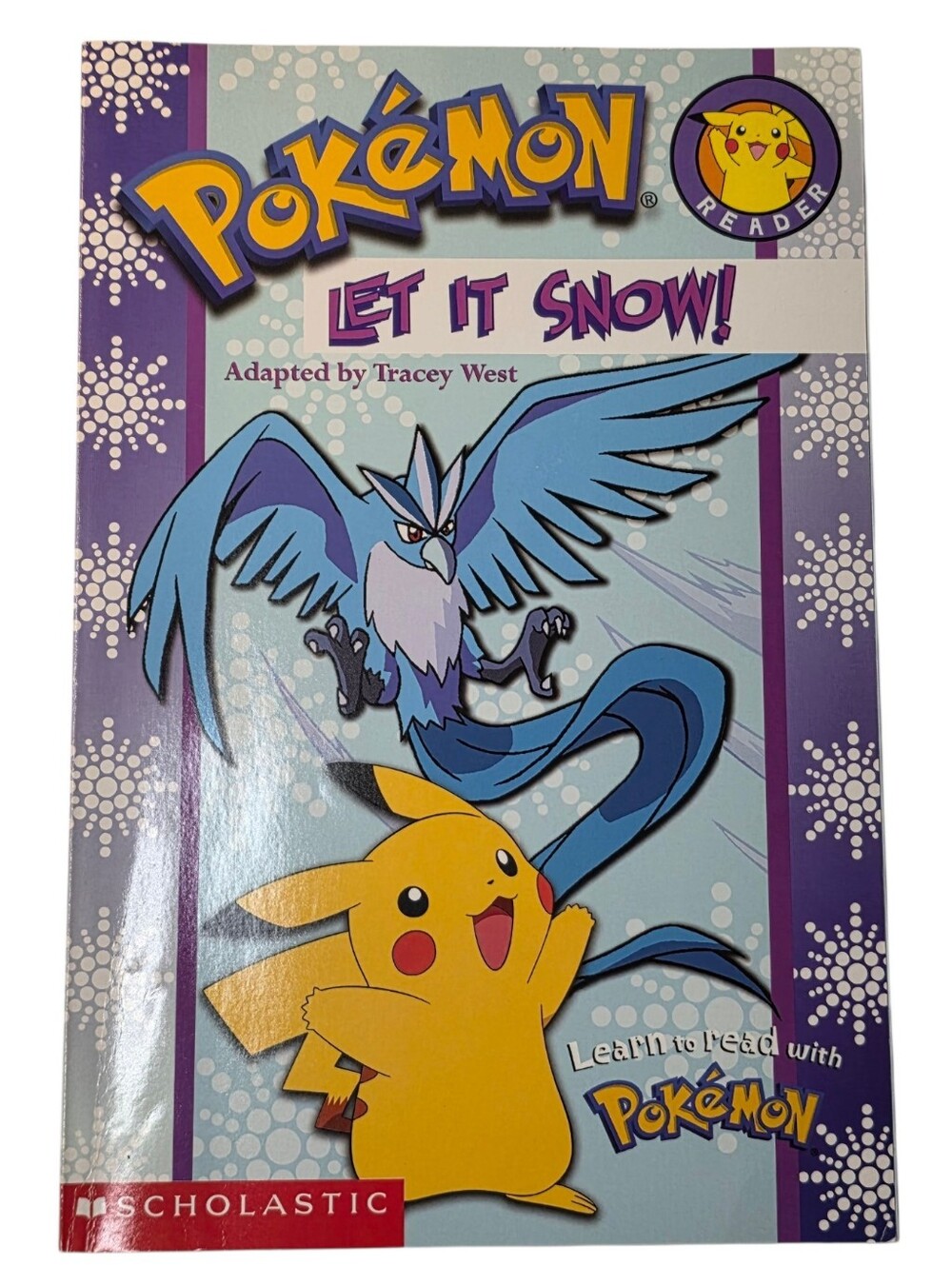 Pokemon Book Let It Snow Early Reader Paperback Scholastic First Edition Print